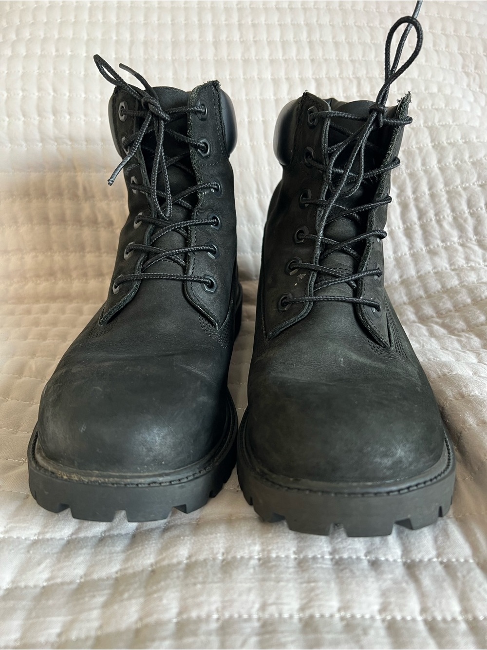 Timberland Black Men's Lace-Up Rugged Boots